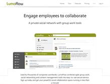 Tablet Screenshot of lumoflow.com